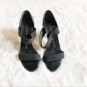 Walter Seiger Open Toe Platform Shoe Sandal 37.5